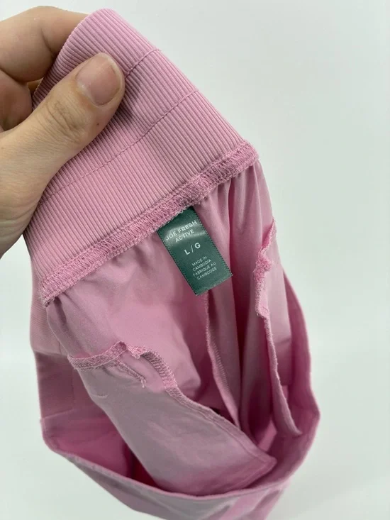 Women's Pink Performance Shorts Yoga Feminine Sporty Spring Athleisure - Picture 4 of 10